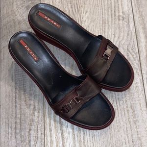 Prada Wedge Heels
